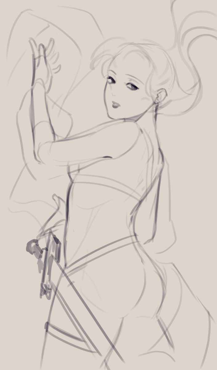 HeitthA's tweet photo. eeeeeeeeeeh i mean it's not baaad? just dunno what to do about the outfit now, and it stays that way I fear 🥀

#digitalart #krita https://t.co/KkwdpyTxGs