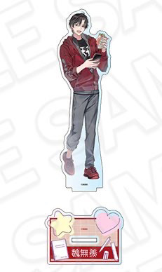 魔道祖師　公式茶屋　魔道学園　アクリルカード　コレクションカード　魏無羨　藍忘機 魔道祖師 公式茶屋 魔道学園 アクリルカード コレクションカード 魏無