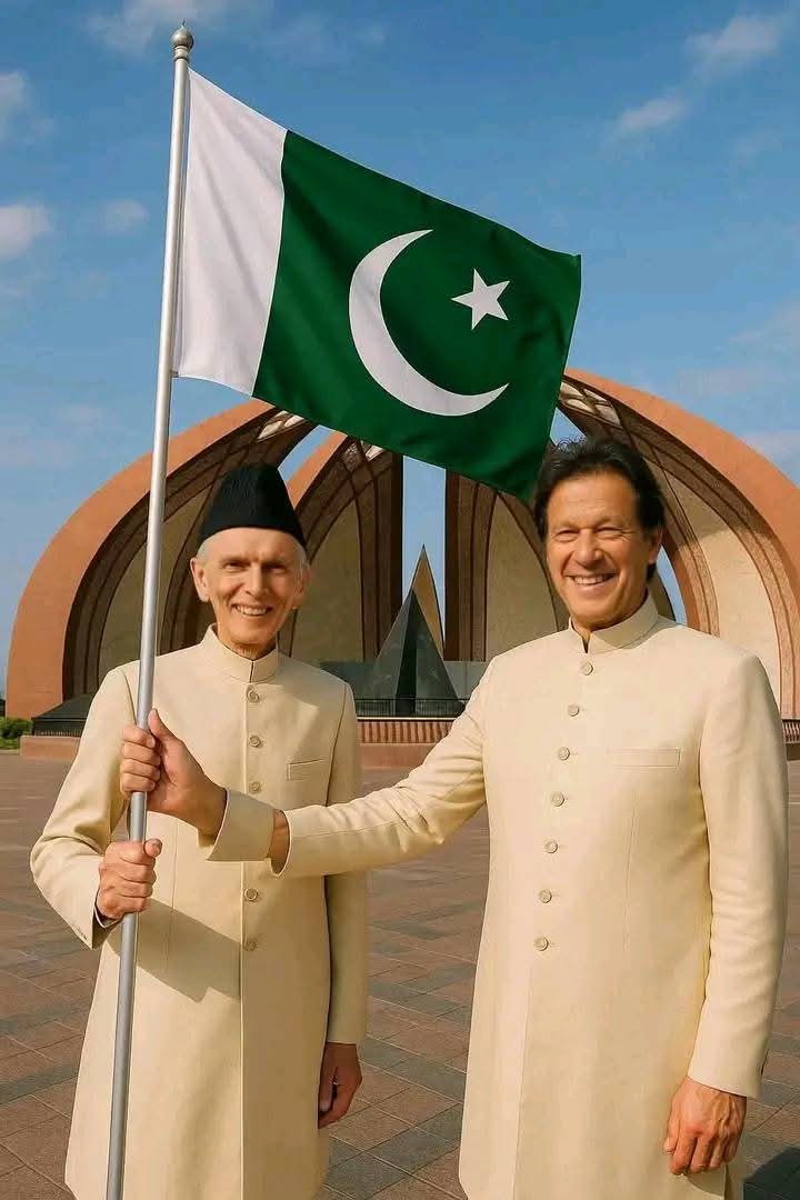 دو عظیم لیڈر ایک پاکستان بنانے والا ایک بچانے والا 🇵🇰🇧🇫
#مائنس_جناح_نامنظور