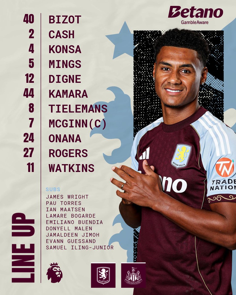 How we open the 2025/26 Premier League season ✊ #AVLNEW