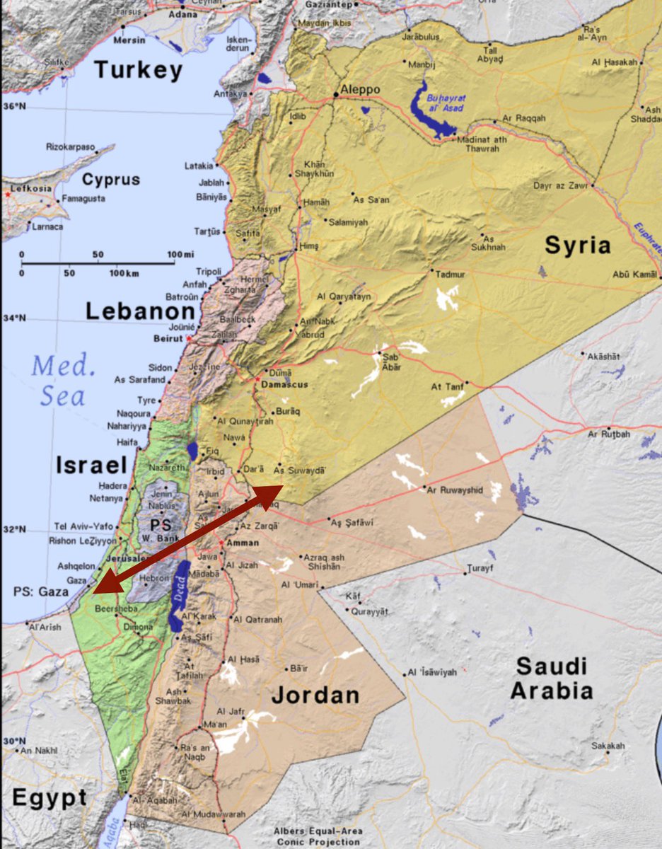 Aimen Dean (@aimendean) on Twitter photo 🚨 Insanely Crazy Idea Alert 🚨 
Israel and Syria pull off history’s first population-and-real-estate swap: Druze from Suwayda move to Gaza’s prime Mediterranean coast; Palestinians from Gaza head to Suwayda’s fertile mountains on the Jordanian border.
Druze trade isolation for 🚨 Insanely Crazy Idea Alert 🚨 
Israel and Syria pull off history’s first population-and-real-estate swap: Druze from Suwayda move to Gaza’s prime Mediterranean coast; Palestinians from Gaza head to Suwayda’s fertile mountains on the Jordanian border.
Druze trade isolation for