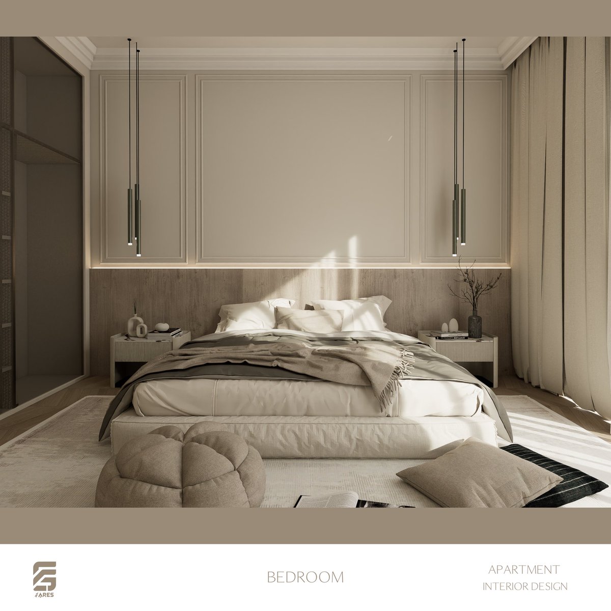 arch_frs's tweet image. I’m excited to share one of my recent interior design projects, designed for a valued client. This project blends classical design with modern elements, offering a balanced vision that combines beauty and functionality.

#InteriorDesign #arhitecture #عمارة #معماري #تصميم_داخلي