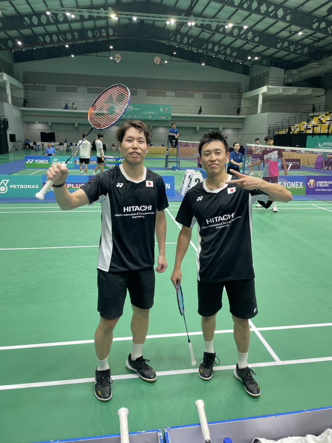 YONEX バドミントンウェア 日立情報通信エンジニアリングモデル 松川選手、誕生日を迎えました🎉 おめでとうございます