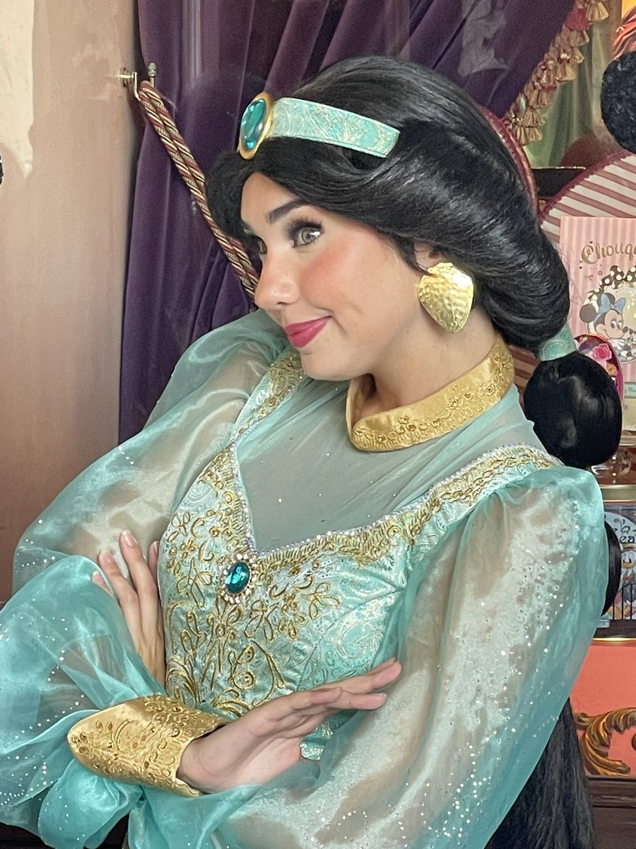 今日もジャスミン様は最高に美しかったです😇