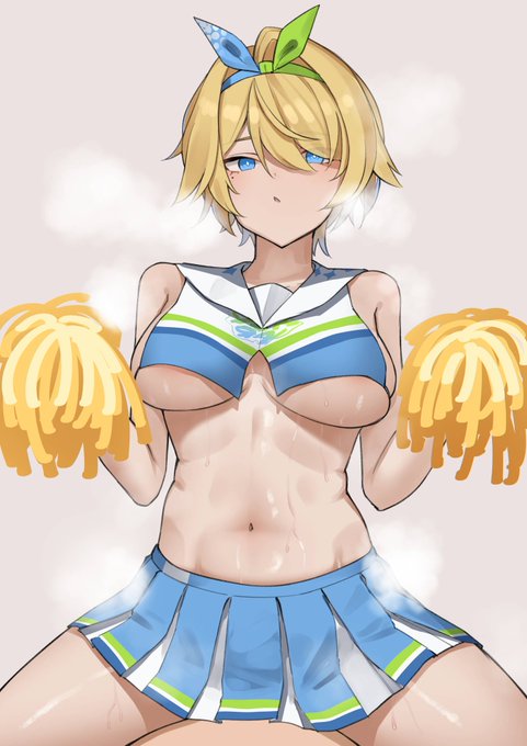 ニキータがしきかんをおうえんしてくれたよ! 