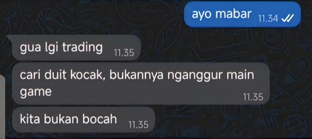 TomketLovers's tweet photo. Mending cari duit yang banyak bang https://t.co/J7BvuAocJk