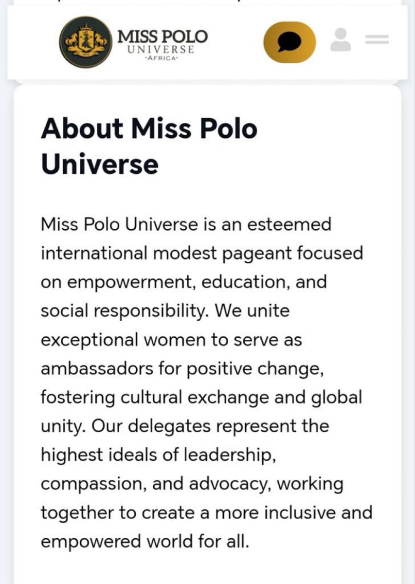 anzarmkhonto's tweet photo. Miss Polo Universe Africa will open doors for international mentorship opportunities, and trade exchange opportunities with the UAE.
https://t.co/3IEjN23vsb
#MissPoloUniverseAfrica #MPUAfrica
#MPUA https://t.co/s6Yx1wB4ZL