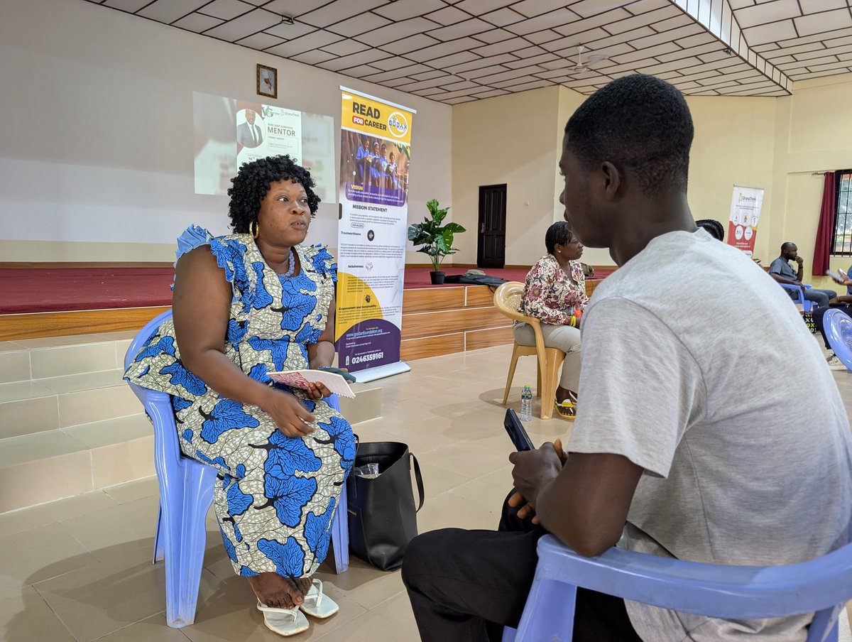 We believe  something good  can come out of a well-planned-encounter, such as #SpeedMentoring 

In 8 mins, participants of #bcSom should get to know their mentors and get advice on their career and life from them.

#bcAccra