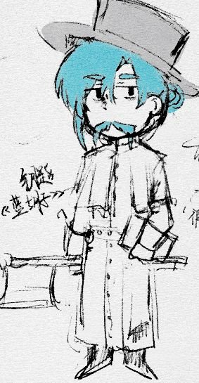 RevolutionStill's tweet image. Blue beard
#rhm
#righthandman
#TheHenryStickminCollection
#HenryStickmin