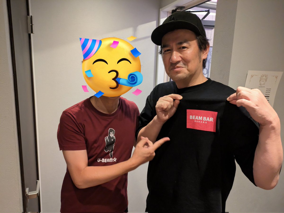 bUZUJg3Jp5X1AaP's tweet photo. Beambar中野店、開店おめでとうございます🎉
五反田店とはまた違う雰囲気で2人をさらに身近に感じられる店内で楽しく過ごせる、良いお店ですよ!
#beambar中野
#beambar https://t.co/O1TOroVMxZ