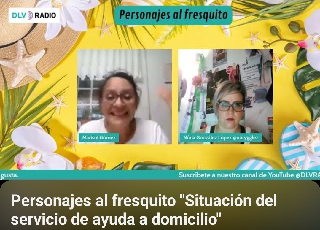 También durante este puente abrasador hay miles de #personasdependientes  que dependen de las trabajadoras del servicio de #AtencionDomiciliaria  <a href="/SindicatoSad/">Sindicato S.A.D. de Cuidadoras Profesionales</a>, que cumplen con su tarea a pesar de la precariedad. Marisol Gómez nos contó en <a href="/RadioDlvradio/">DLVRADIO</a> el #feminicidio de Teresa