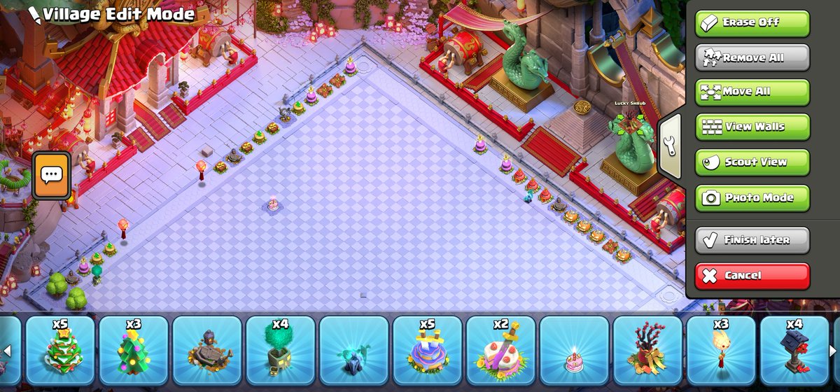darknight3245's tweet photo. @ClashofClans Why new cake so smolll.....can u fix this? https://t.co/tK0RoUnA3o