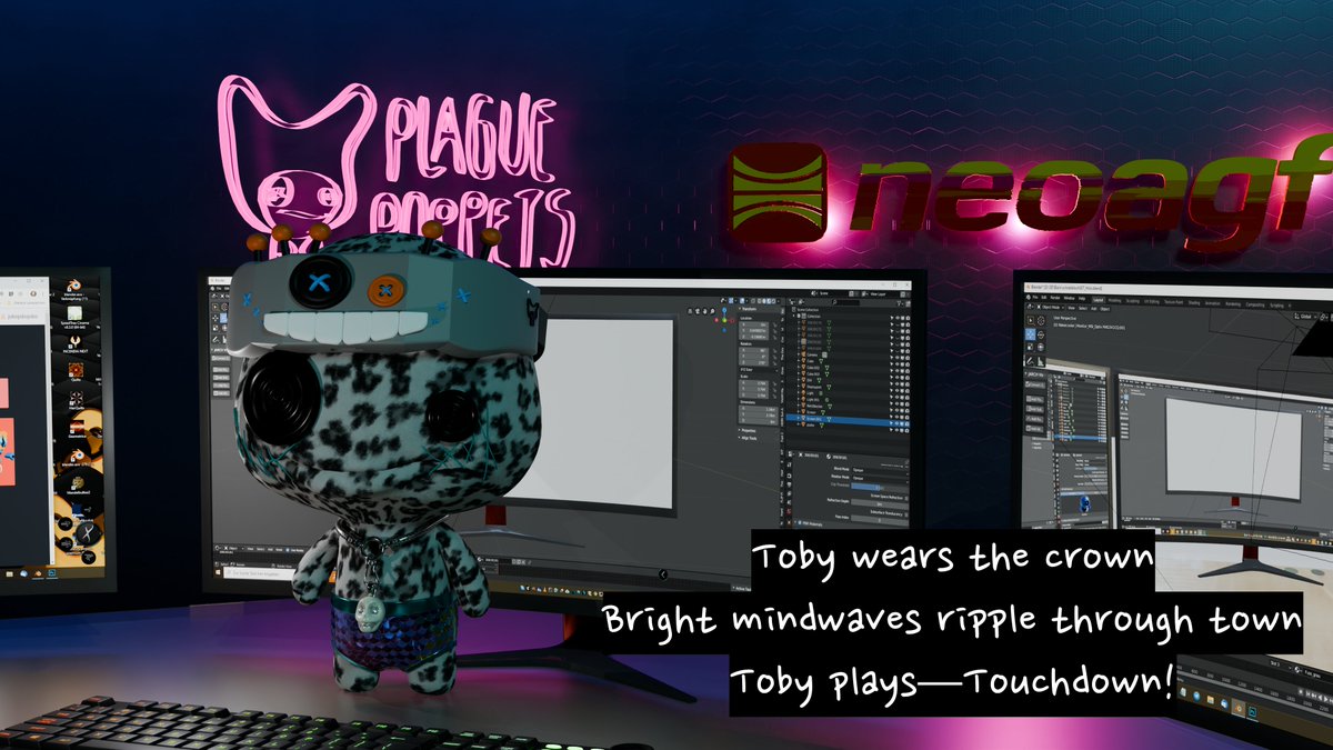 GM!

Toby has plans... big plans...