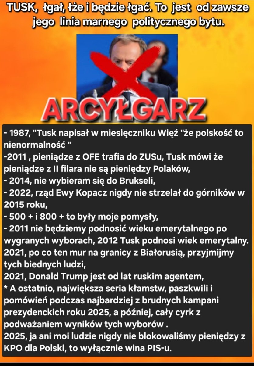 <a href="/donaldtusk/">Donald Tusk</a> "  Wy nie macie nic do powodzenia tylko Tramp "