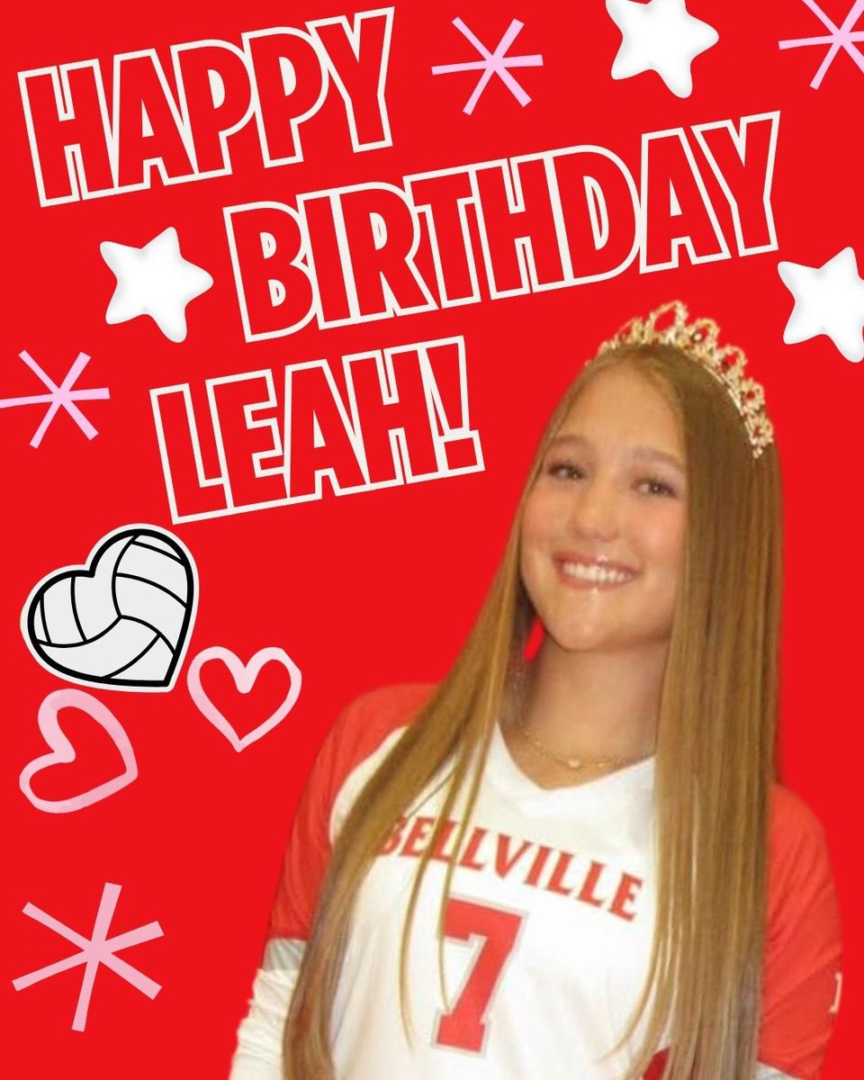 Happy Birthday to <a href="/leahlischka/">Leah Lischka</a> We hope U have a GR8T Day! #18
Just remember, WE ♥️U &amp; BB🏐2️⃣‼️