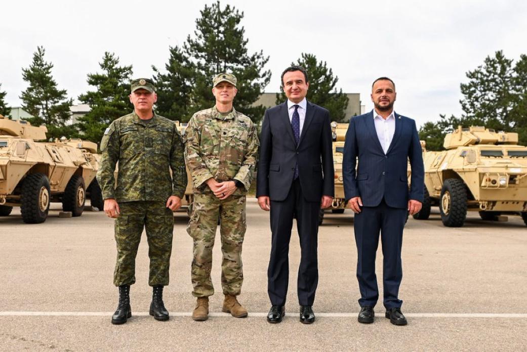 The United States is pleased to  transfer 50 Armored Security Vehicles (ASVs) to the Government of Kosovo under the Excess Defense Articles Program. Kosovo, using its defense resources, will bring these vehicles to full operational capability, marking another step in our shared