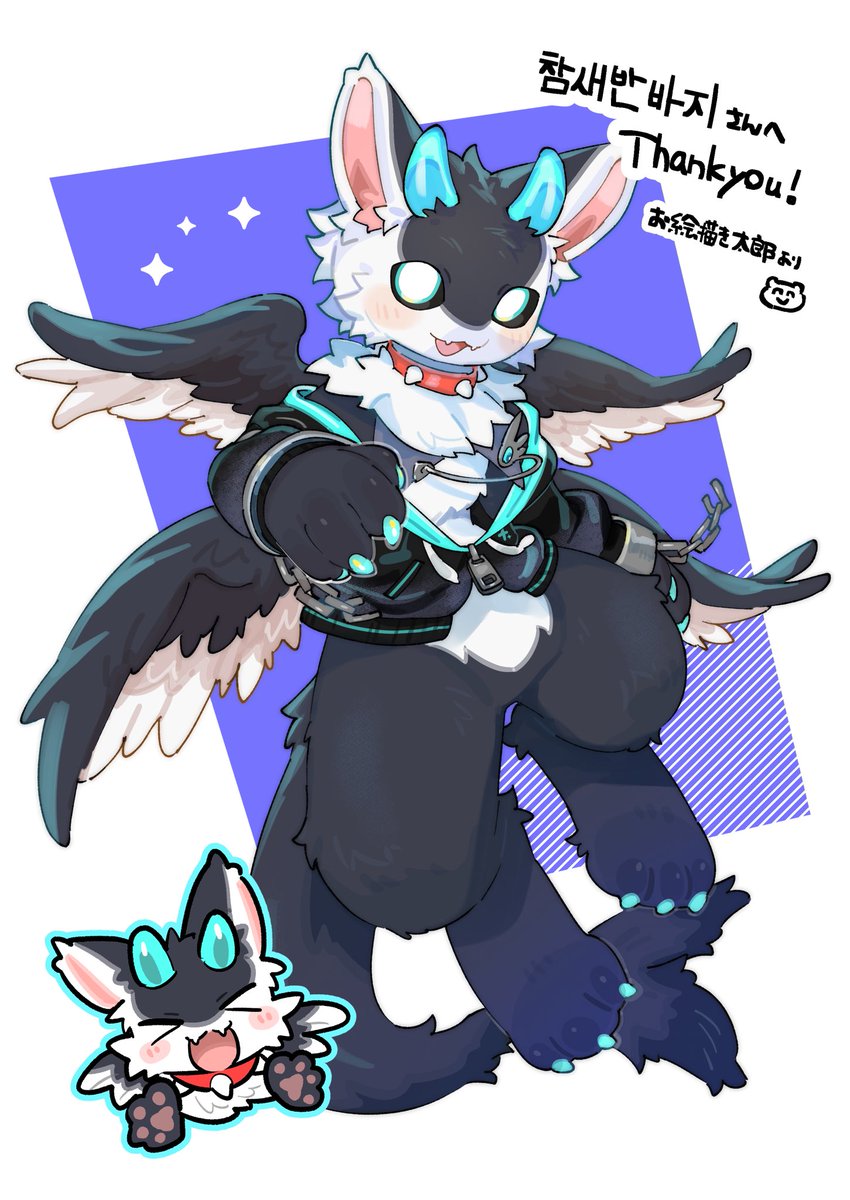 お絵描き太郎🔸関けも【J-14】 (@mosamosa_oc) on Twitter photo skebありがとうございました!② skebありがとうございました!②