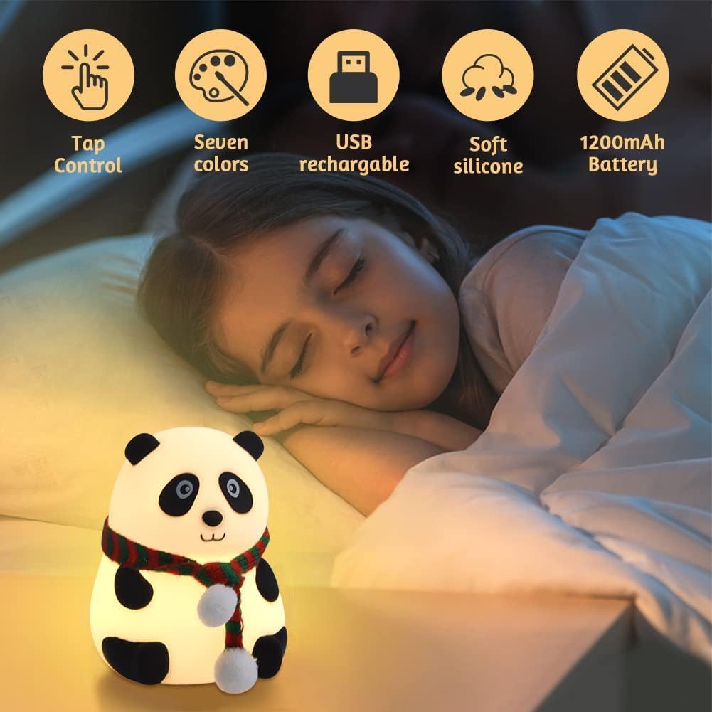 apnidukan0813's tweet image. 🔗🔑Shop on Amazon using this link: - 👉 amzn.to/4mDCyGo
Exclusive Item - Apni Dukan
One94Store Rechargeable Silicone Panda Night Light for Kids | 7-Color LED Changing Lamp|Soft BPA-Free Nightlight| Multicolour
#pandanight #pandanights #PandaNightLamp #pandanightwear