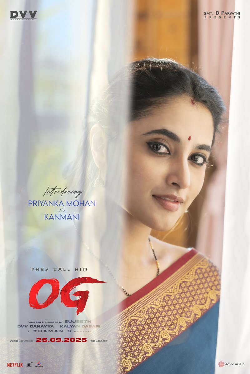 Priyanka Mohan (@priyankaamohan) on Twitter photo KANMANI β₯οΈβ¦
#OG
#TheyCallHimOG #OGonSept25
<a href="/PawanKalyan/">Pawan Kalyan</a> <a href="/emraanhashmi/">Emraan Hashmi</a> @SujeethSign @Iam_Arjundas <a href="/MusicThaman/">thaman S</a> @Dop007 <a href="/manojdft/">manoj paramahamsa</a> @Navinnooli #AsPrakash <a href="/IamKalyanDasari/">Kalyan Dasari</a> <a href="/DVVMovies/">DVV Entertainment</a> <a href="/SonyMusicSouth/">Sony Music South India</a> KANMANI β₯οΈβ¦
#OG
#TheyCallHimOG #OGonSept25
<a href="/PawanKalyan/">Pawan Kalyan</a> <a href="/emraanhashmi/">Emraan Hashmi</a> @SujeethSign @Iam_Arjundas <a href="/MusicThaman/">thaman S</a> @Dop007 <a href="/manojdft/">manoj paramahamsa</a> @Navinnooli #AsPrakash <a href="/IamKalyanDasari/">Kalyan Dasari</a> <a href="/DVVMovies/">DVV Entertainment</a> <a href="/SonyMusicSouth/">Sony Music South India</a>
