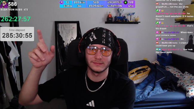 285 hours elapsed ✅
262 hours left... ⌛