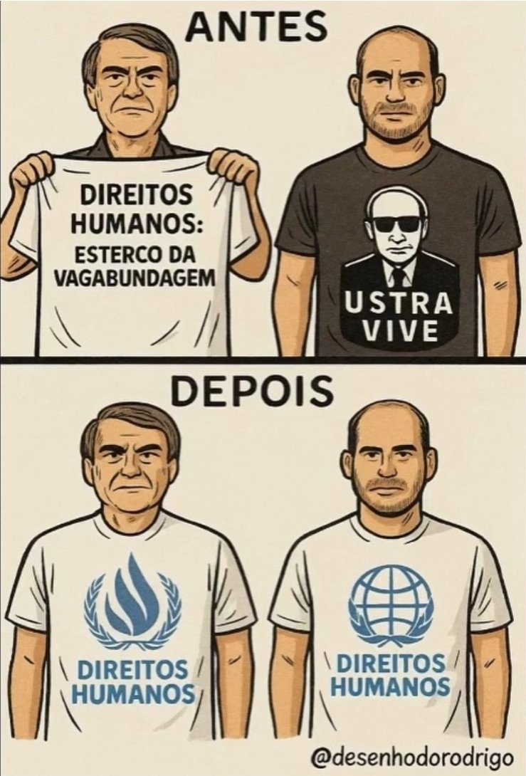 É hipocrisia que se fala?