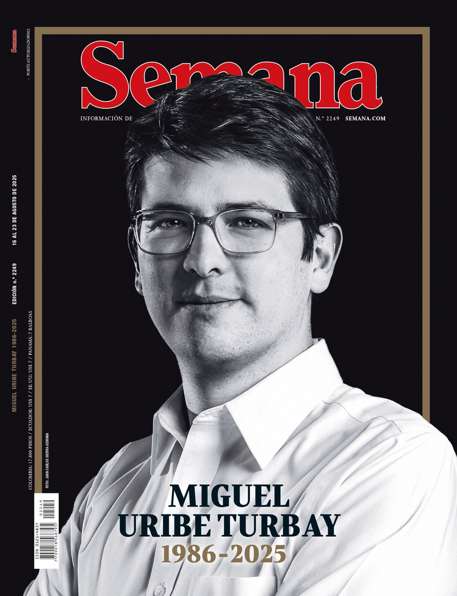 #DolorEnColombia | El país no se repone del doloroso magnicidio de Miguel Uribe Turbay. ¿Cómo salir del pozo profundo en el que cayó Colombia? ¿Qué puede ocurrir de cara a las elecciones presidenciales de 2026?

Vea más: semana.com/politica/artic…