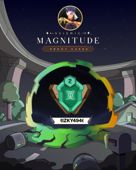 Hey, I've reached
Magnitude 2.0 at <a href="/SeismicSys/">Seismic</a>!
How about you?
Create your card here: stats.seismic.site