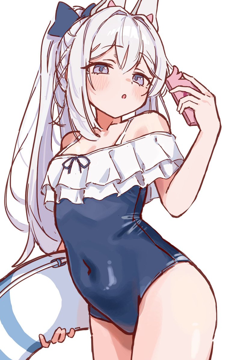 下描き:⁠-⁠)