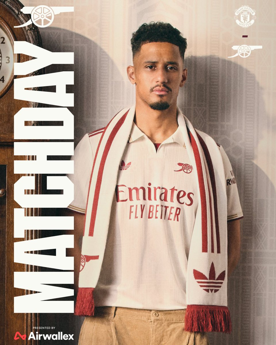 ⚪️ 𝗠𝗔𝗧𝗖𝗛𝘿𝘼𝙔 🔴

🆚 Manchester United
🕟 4.30pm (UK)
🏆 Premier League
🏟️ Old Trafford