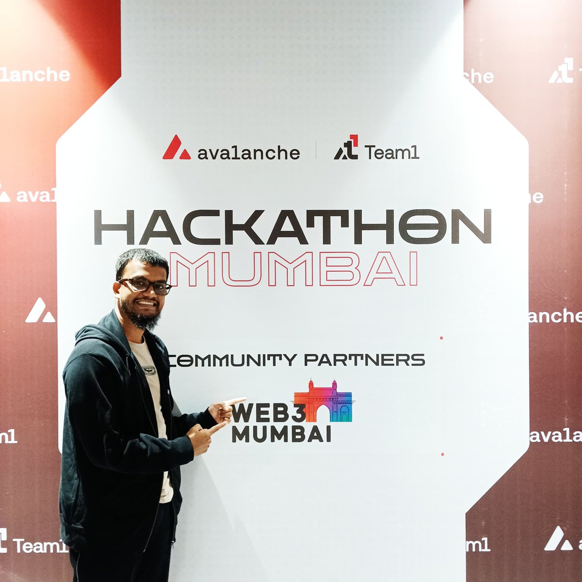 Om Bhojane (@ombhojane05) on Twitter photo <a href="/jishanarshaikh/">Jishanahmed Shaikh ✦ AI & XR Dev</a> more bullish in web3 mumbai than hackathon 😏
<a href="/avax/">Avalanche🔺</a> <a href="/adityachk2002/">Aditya Chakraborty</a> #Web3 #avax <a href="/jishanarshaikh/">Jishanahmed Shaikh ✦ AI & XR Dev</a> more bullish in web3 mumbai than hackathon 😏
<a href="/avax/">Avalanche🔺</a> <a href="/adityachk2002/">Aditya Chakraborty</a> #Web3 #avax