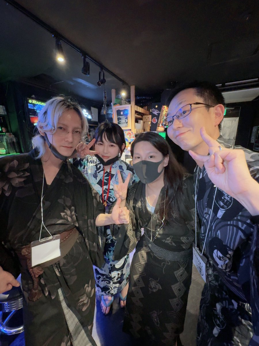 #ニッカ生誕
 #よいざけ

浴衣組！！