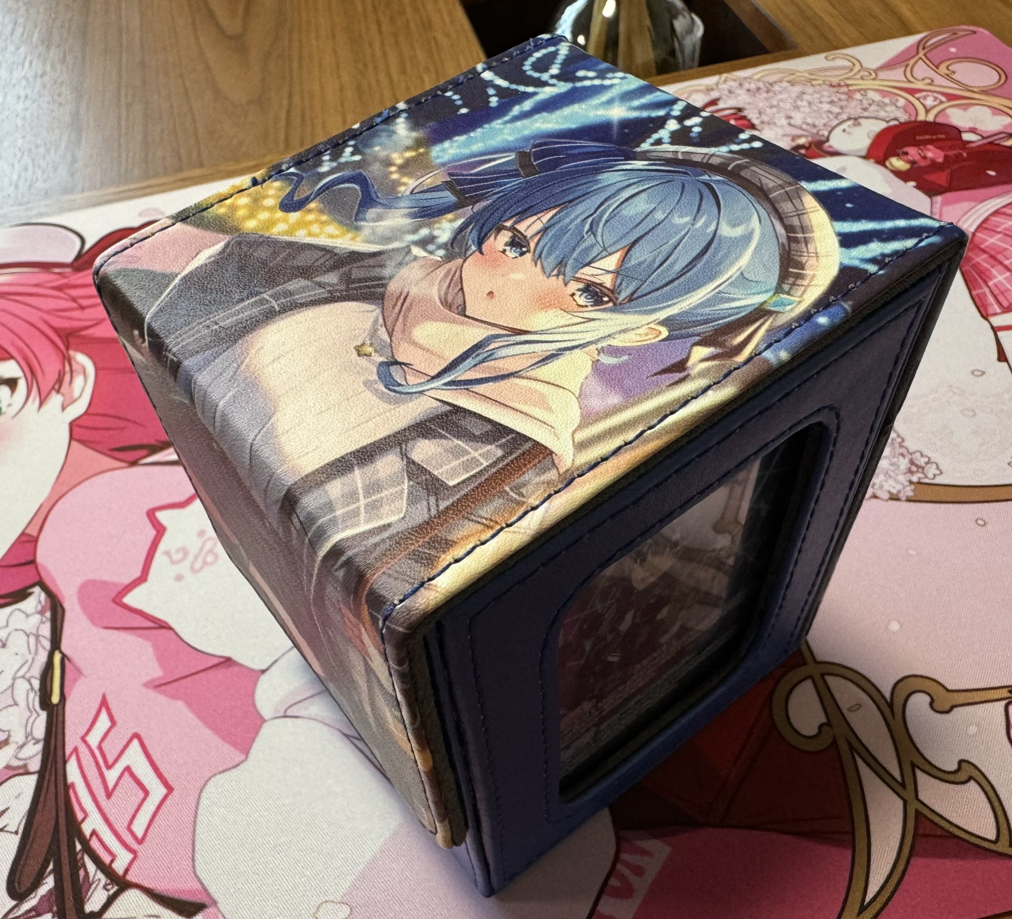混沌の女神様　原神　合皮デッキケース　フリーナ 合皮製デッキケース かなた 混沌の女神様 - メルカリ