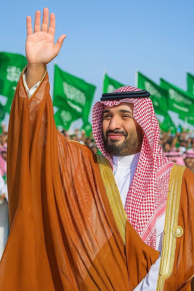 يا محمد حيّ والله ذا الاسم
استرح واترك معادينك وقوف

لا ابتسمت الشعب كلّه يبتسم
وان زعلت نعيد ترتيب الصفوف

#محمد_بن_سلمان | #ولي_العهد 🇸🇦🤍