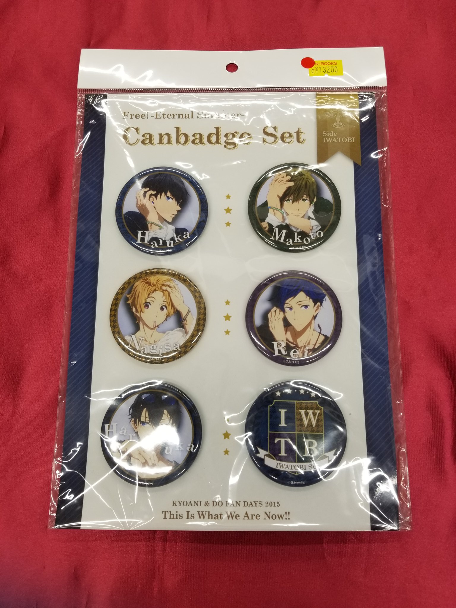 Free! ES Summer Vacation 缶バッジ セット K-BOOKS キャラ館 on X: 