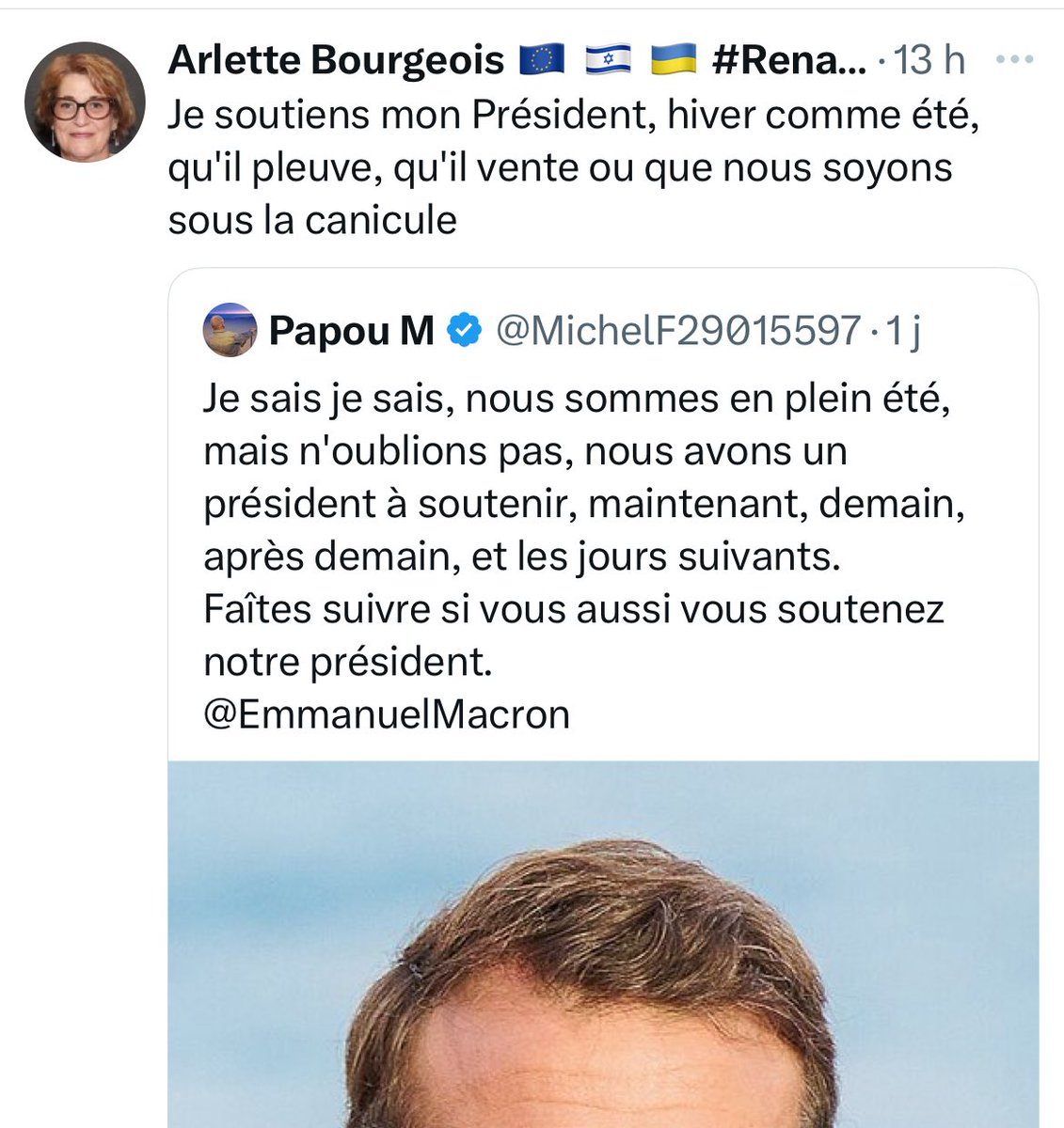 Premiers tweets affichés ce matin :
Un cloporte se réjouit d’un incendie.
Une secte célèbre son gourou.