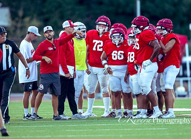 NKaravedas's tweet photo. Very competitive scrimmage vs our guy @coachHughesV and his Canyon HS team
A lot of good things and of course things to clean up. It's FINALLY officially "Go time" v Anaheim HS next Thursday
#LearnAndGetBetter #RollTribe #Play11 β€οΈπ https://t.co/MxpPsUcR9d
