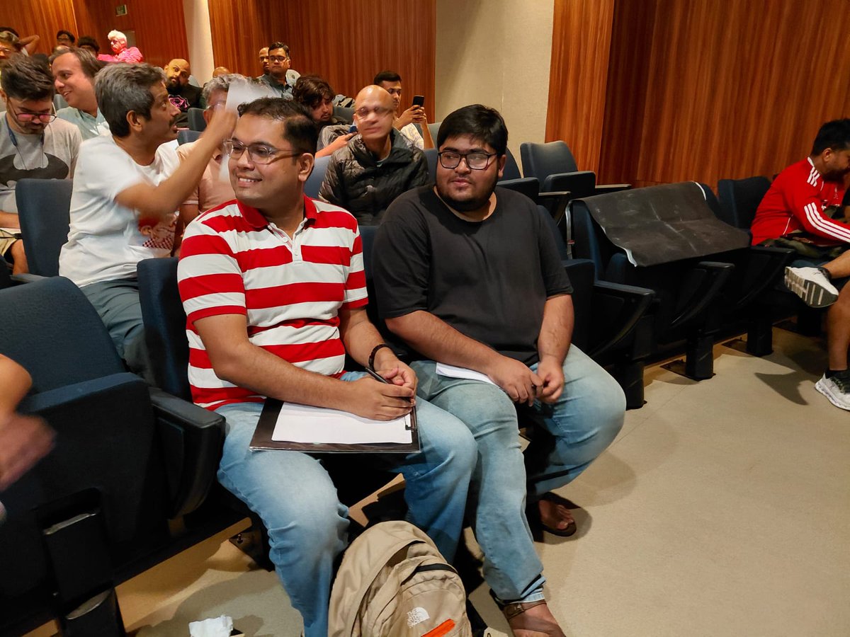 quizfoundation's tweet image. India Quiz finalists at QFIesta not really bothering to pose.