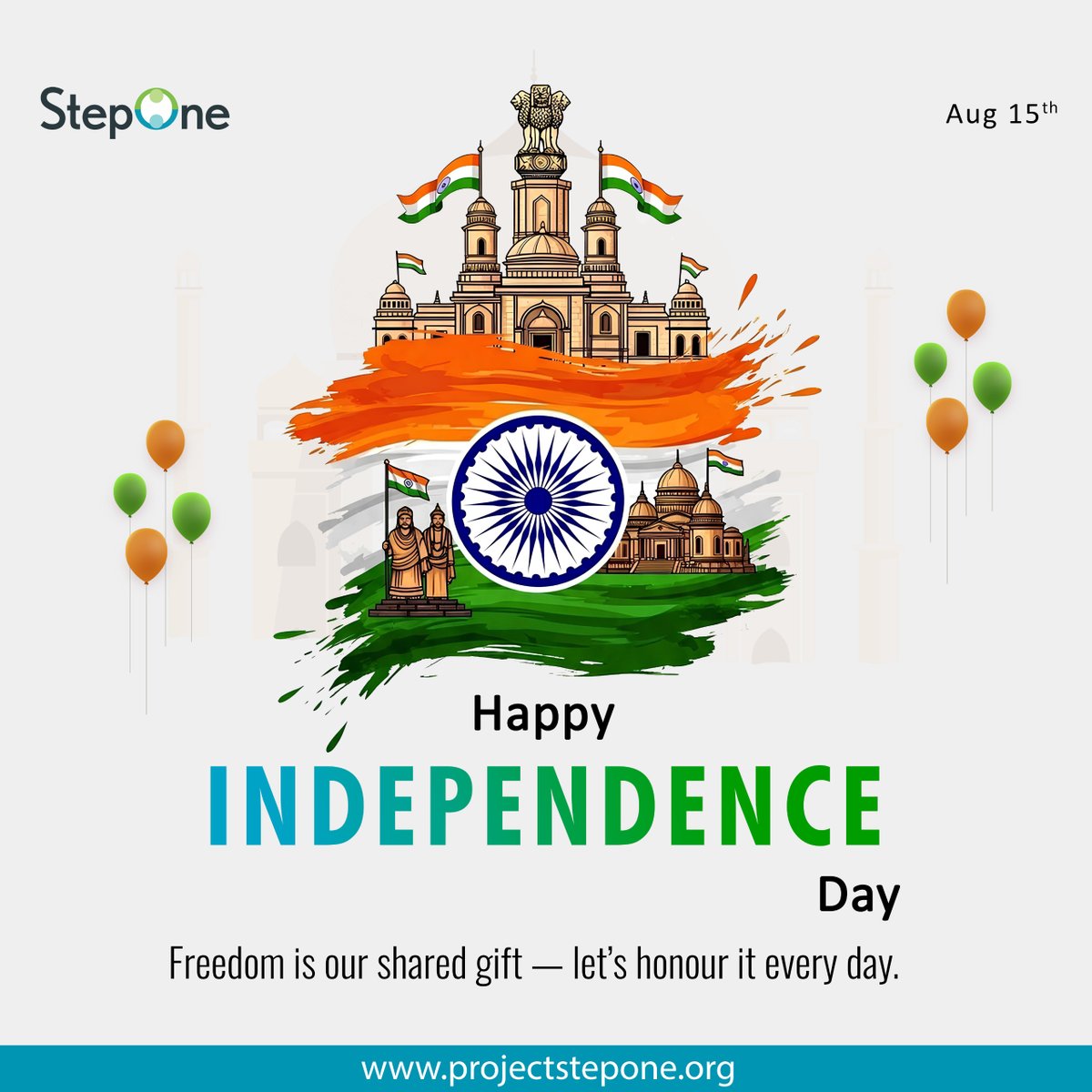 StepOne (@projectstepone) on Twitter photo ๐๐๐ฉ๐ฉ๐ฒ ๐๐ง๐๐๐ฉ๐๐ง๐๐๐ง๐๐ ๐๐๐ฒ
This day is more than a national holiday; itโs a celebration of resilience, courage, and unity. May we always protect the integrity of our nation and work towards a brighter, more inclusive future.
#stepone #HappyIndependenceDay ๐๐๐ฉ๐ฉ๐ฒ ๐๐ง๐๐๐ฉ๐๐ง๐๐๐ง๐๐ ๐๐๐ฒ
This day is more than a national holiday; itโs a celebration of resilience, courage, and unity. May we always protect the integrity of our nation and work towards a brighter, more inclusive future.
#stepone #HappyIndependenceDay