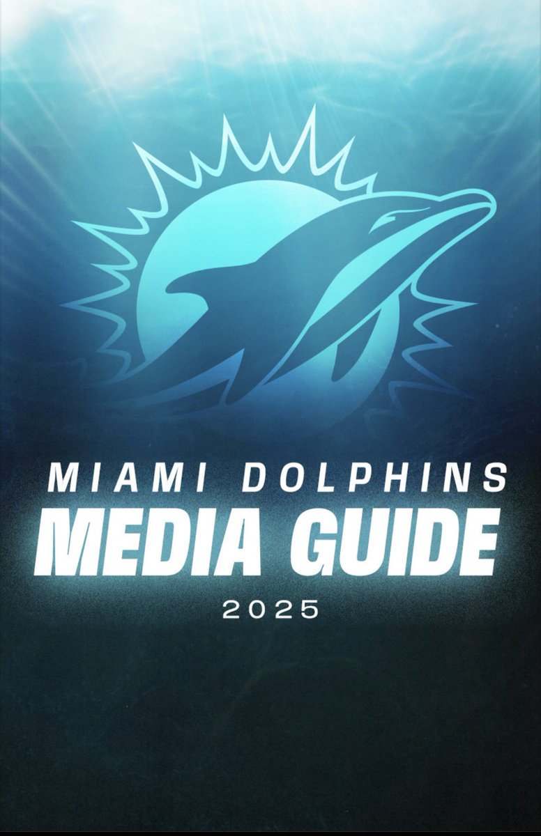 The 2025 Miami Dolphins Media Guide is now available for download! 👇🏻

s18453.pcdn.co/wp-content/upl…

#NFL #PhinsUp