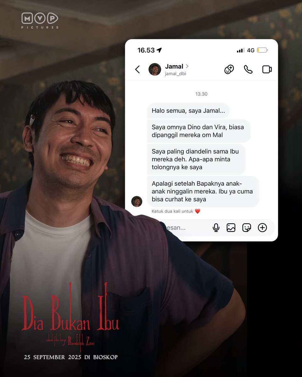 Saya, siap bantu apapun mbak kapanpun!

#DiaBukanIbu #SiapaIbuSebenarnya #MVPPisctures