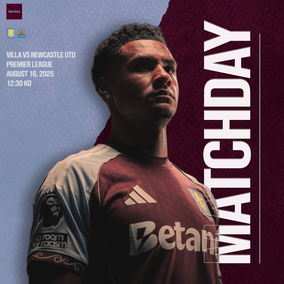 🚨✅ MATCHDAY #1

UP THE VILLA. 🟣🔵

#avfc #UTV