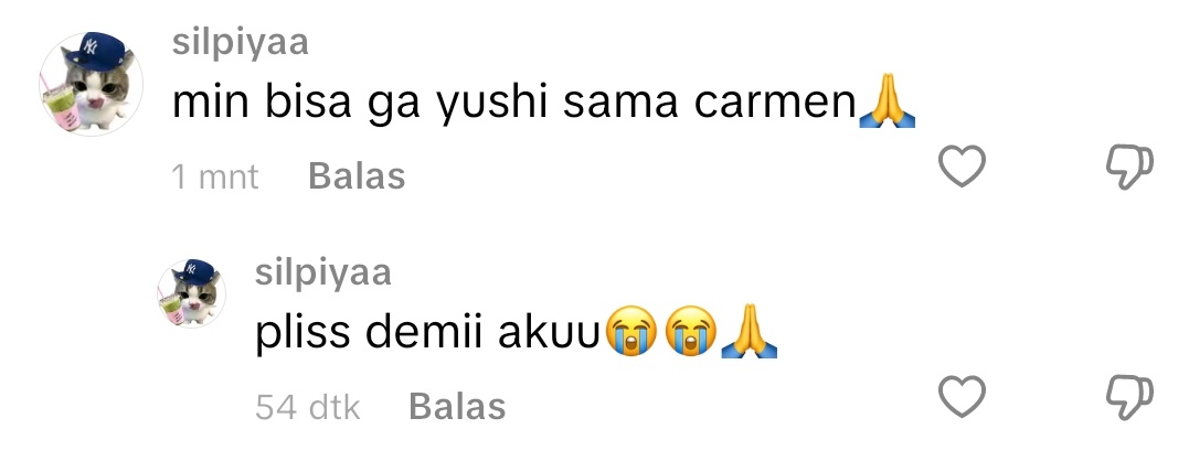 ohS020's tweet image. TOLONG starpalmz / starpalm / yushi carmen shipper temannya dibilangin, ya ampun. gak bisa ya kalian hargain yang ada di video? kemaren loh pas video ryo yeon mereka juga latah yushi carmen. yang dibawah masih sebagian kecil, aslinya masih banyak. stop lah, hampir semua komen