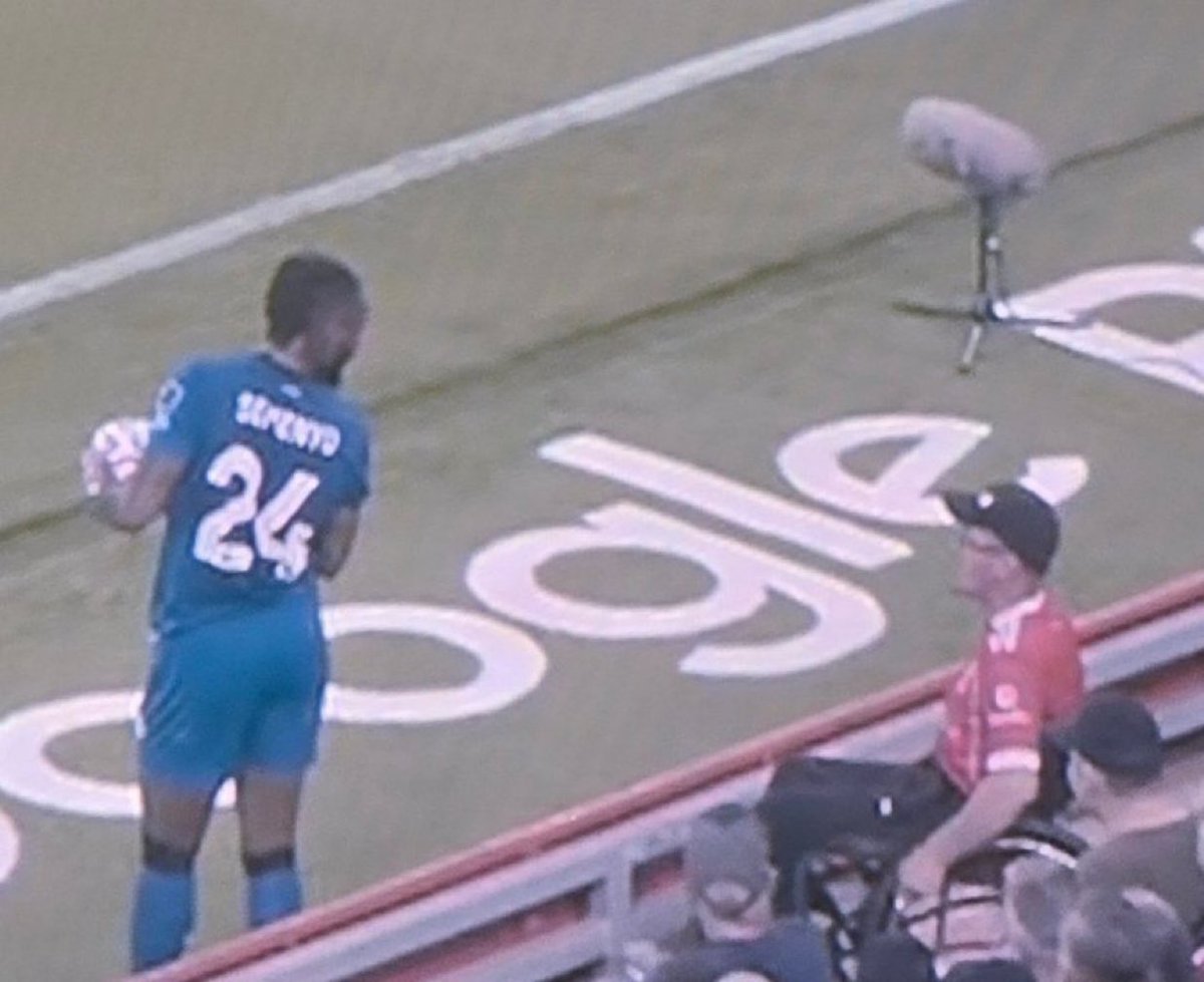 Imagine it was Balotelli or Evra… chai.  I miss old football