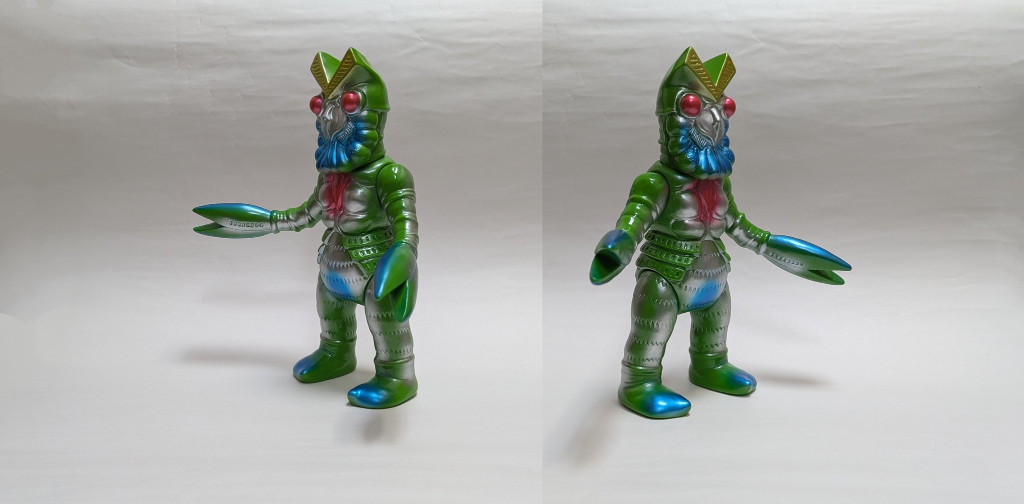 ブルマァク 怪獣シリーズ バルタン星人 昭和レトロカラー ブルマァク 怪獣シリーズ バルタン星人 昭和レトロカラー ブルマァク