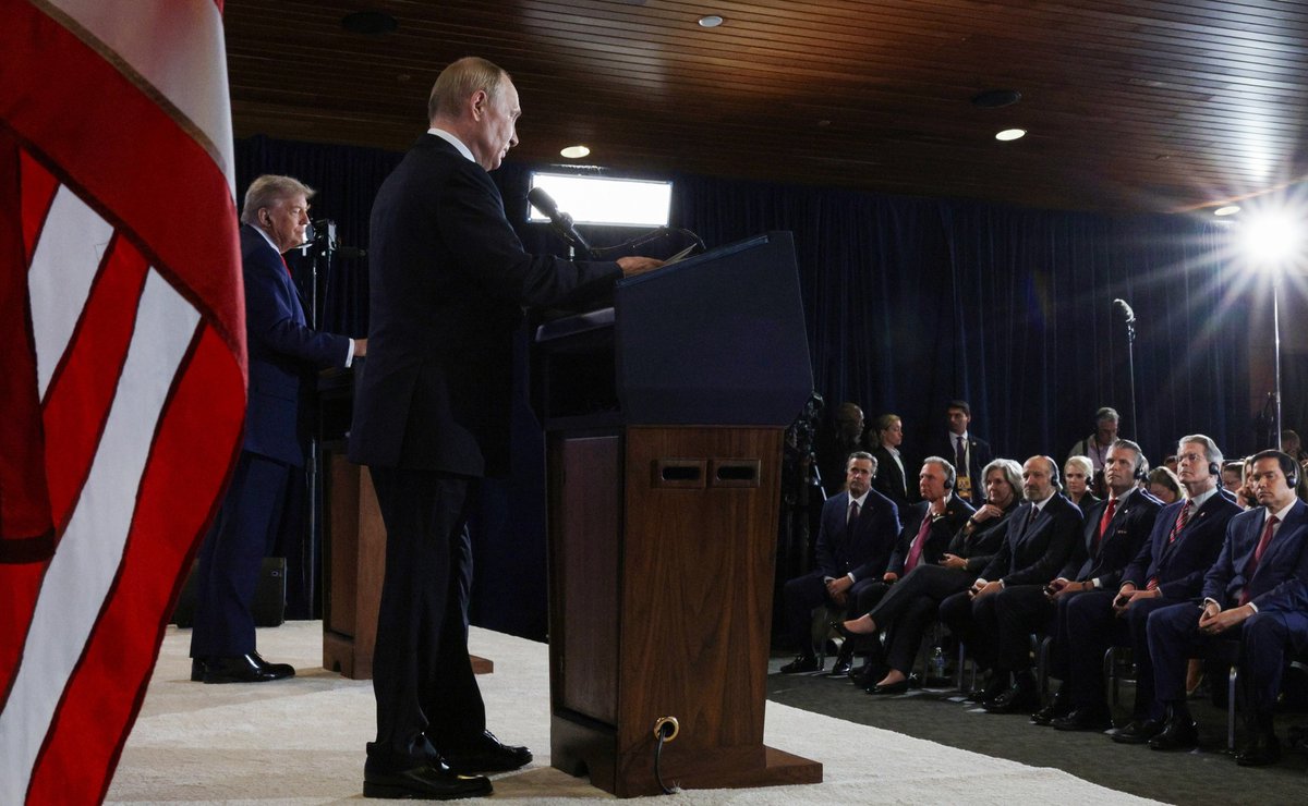 🗣 Auszüge aus der Rede des Präsidenten der Russischen Föderation Wladimir Putin auf der gemeinsamen Pressekonferenz mit dem Präsidenten der Vereinigten Staaten Donald Trump in Anchorage am 16. August 2025

💬 Unsere Verhandlungen verliefen in einer konstruktiven und von