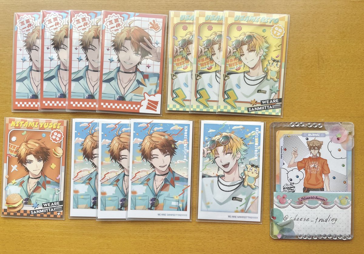 cheese_trading's tweet photo. [交換]
にじさんじ 三ミ一体 チェキ

求:🦊✌️

譲:画像

郵送希望
まとめての交換優先
全種4点ずつ収集したいため、同種同士での交換希望 https://t.co/gs0LsNx1Cx