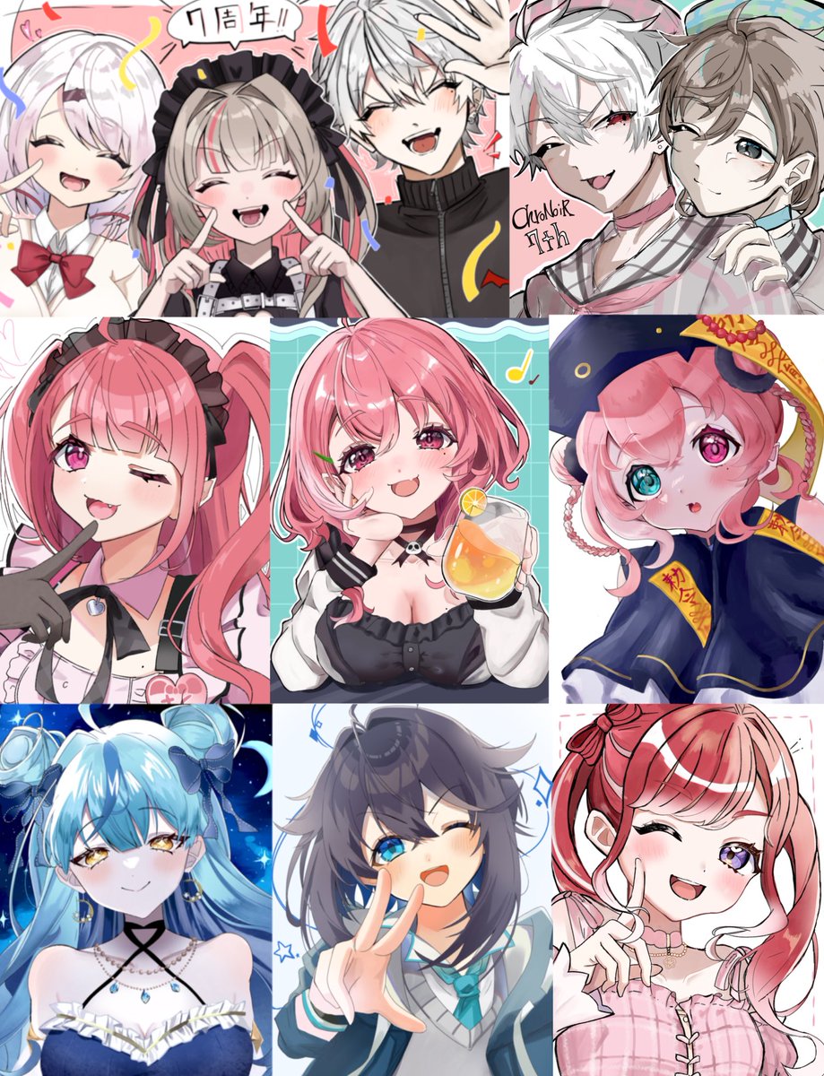 🌊が来ているらしいので🏷️します‼️
🎋ちゃん多めに色んなライバーさん描いてます！！！
rp中心全反応巡回します✨
 #にじさんじ絵描きさんと繋がりたい