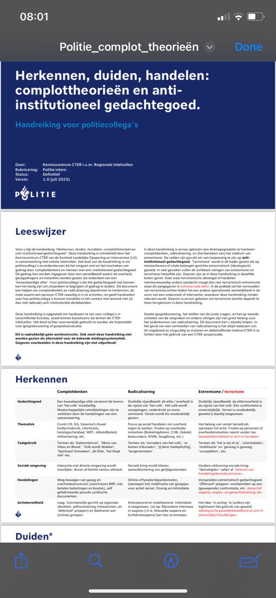 Zie kolom 1, 2e rij. 

Waarom is kritisch zijn op stikstofbeleid onderdeel van complotdenken, <a href="/Politie/">Politie Nederland</a>?

Waarom is dit niet beter gereviewed?

(Doc via <a href="/tom_lamoen/">Tom van Lamoen</a>)