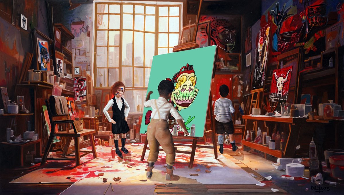 Shoutout and thanks <a href="/gully_art/">Gully</a> for a custom invite to his upcoming art mint. I'm so excited! 🚀