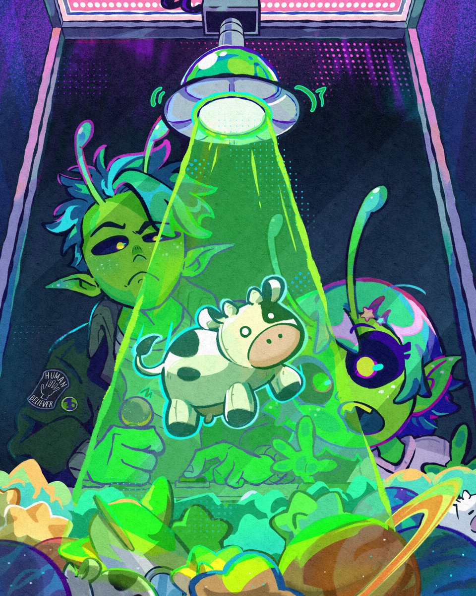 "Whoa, you finally got one!!" 🛸🛸